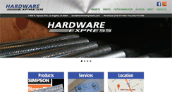 Desktop Screenshot of hardwareexpressinc.com